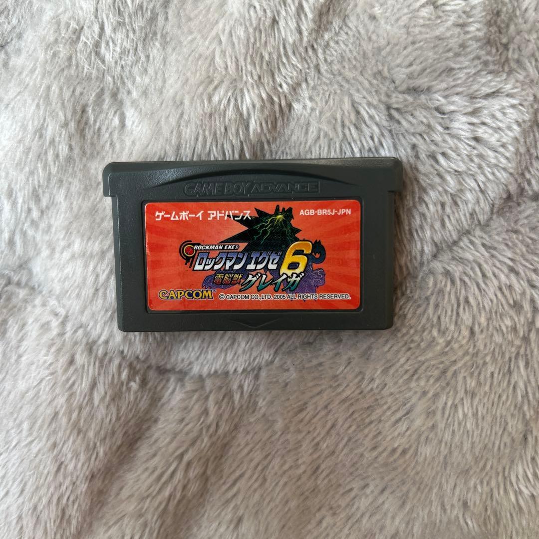 ロックマンエグゼ6 ゲームボーイアドバンス 全76個 バトルチップなど　本体付