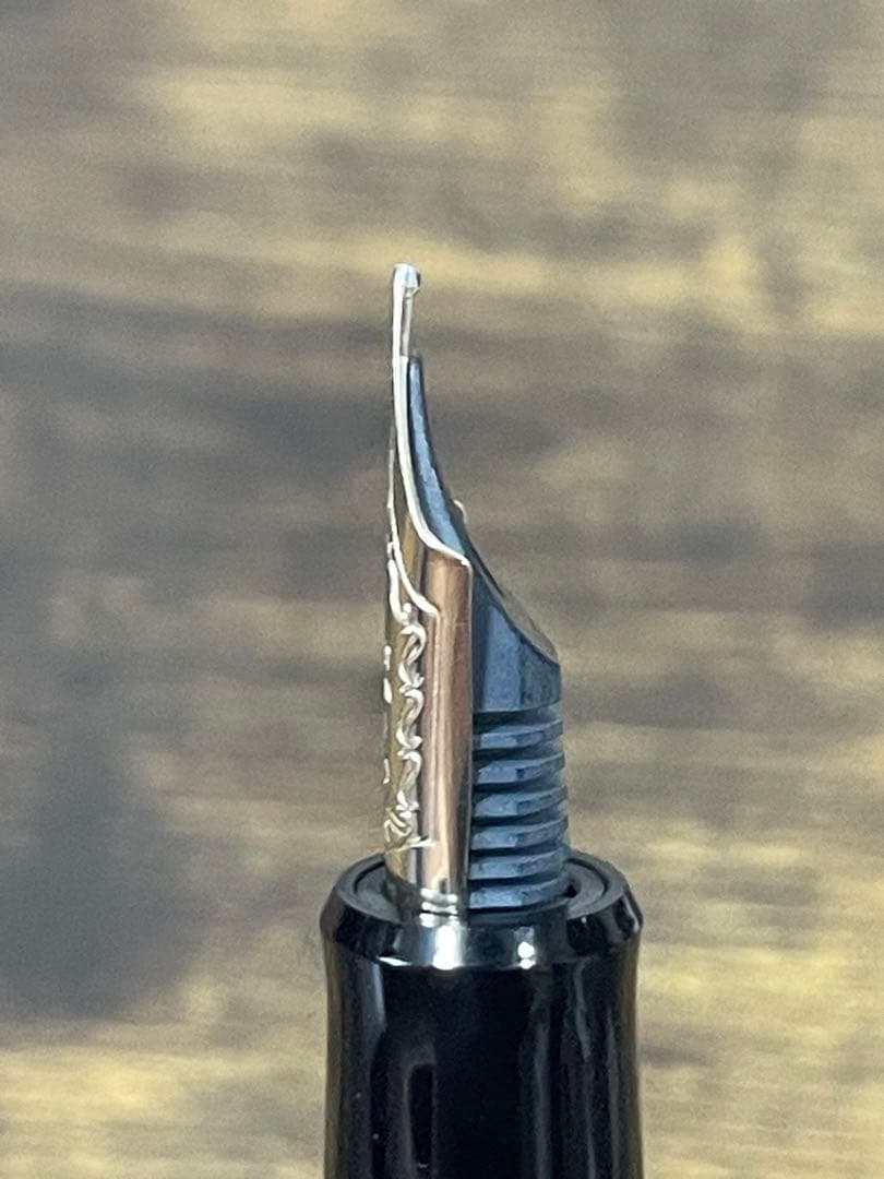 試筆のみ　大型　10号ニブ　カスタム　742 パイロット　万年筆　備品あり