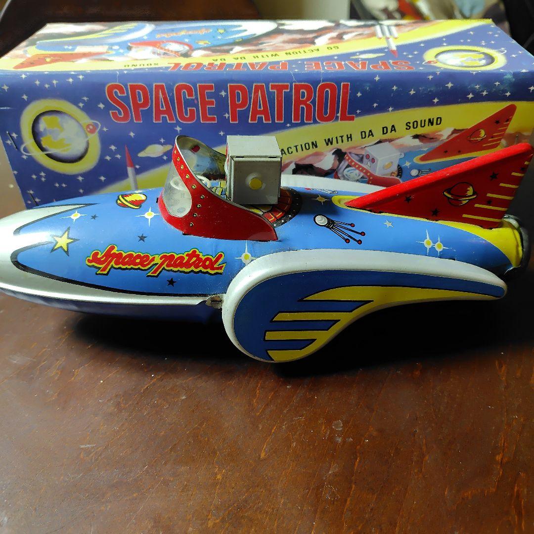 ブリキ　おもちゃ　スペースパトロール　箱付き