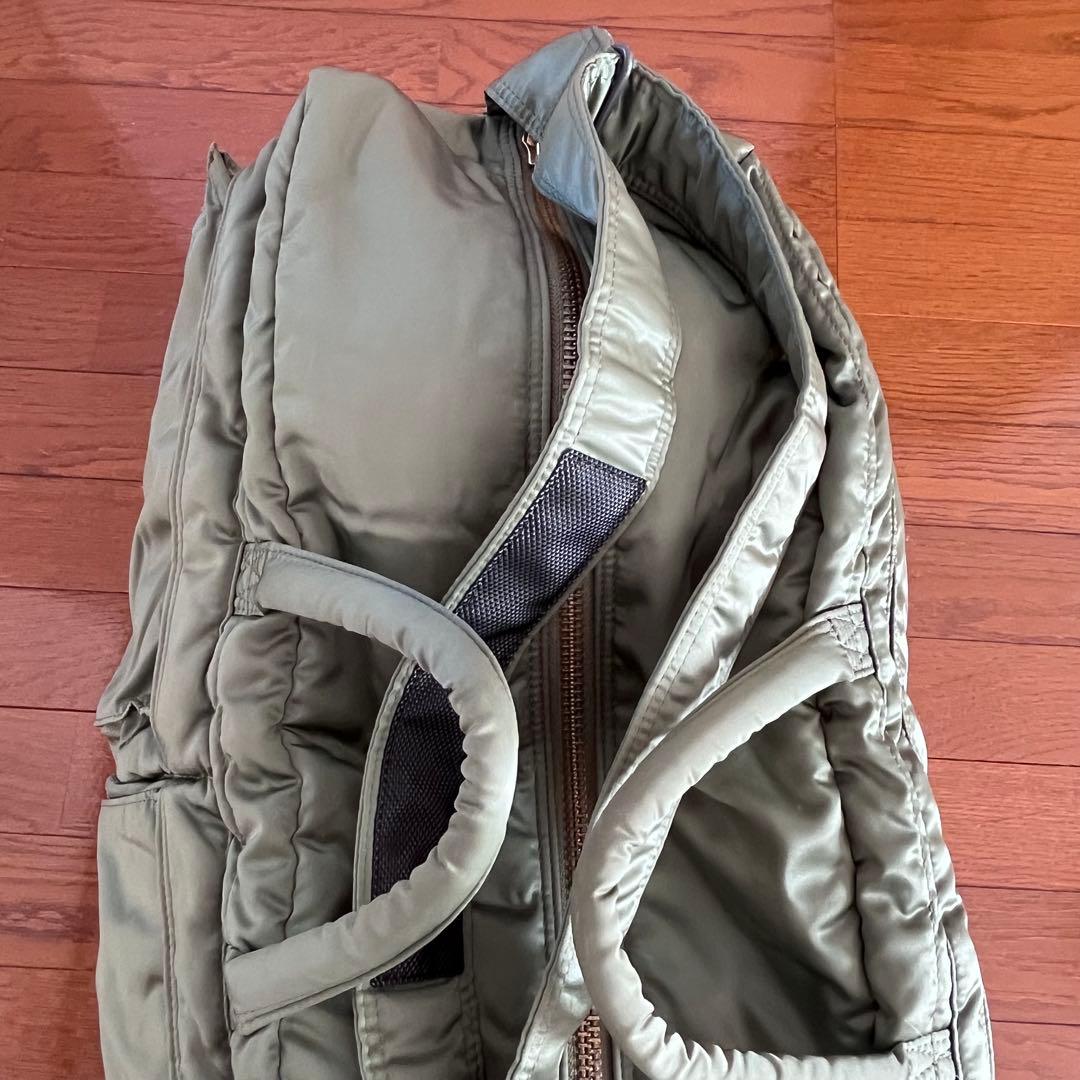 PORTER タンカー ボストンバッグ L (52L) セージグリーン