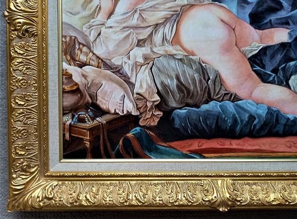 伊藤和生　2005年11月6日制作　フランソワァ・ブッシェ「オダリスク」の模写