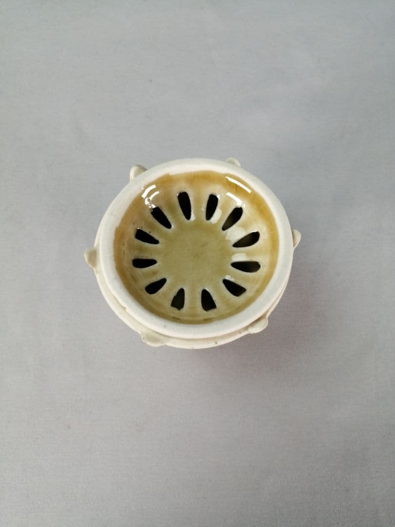 【茶事具】色変七種蓋置　加藤五陶作　蓋置200