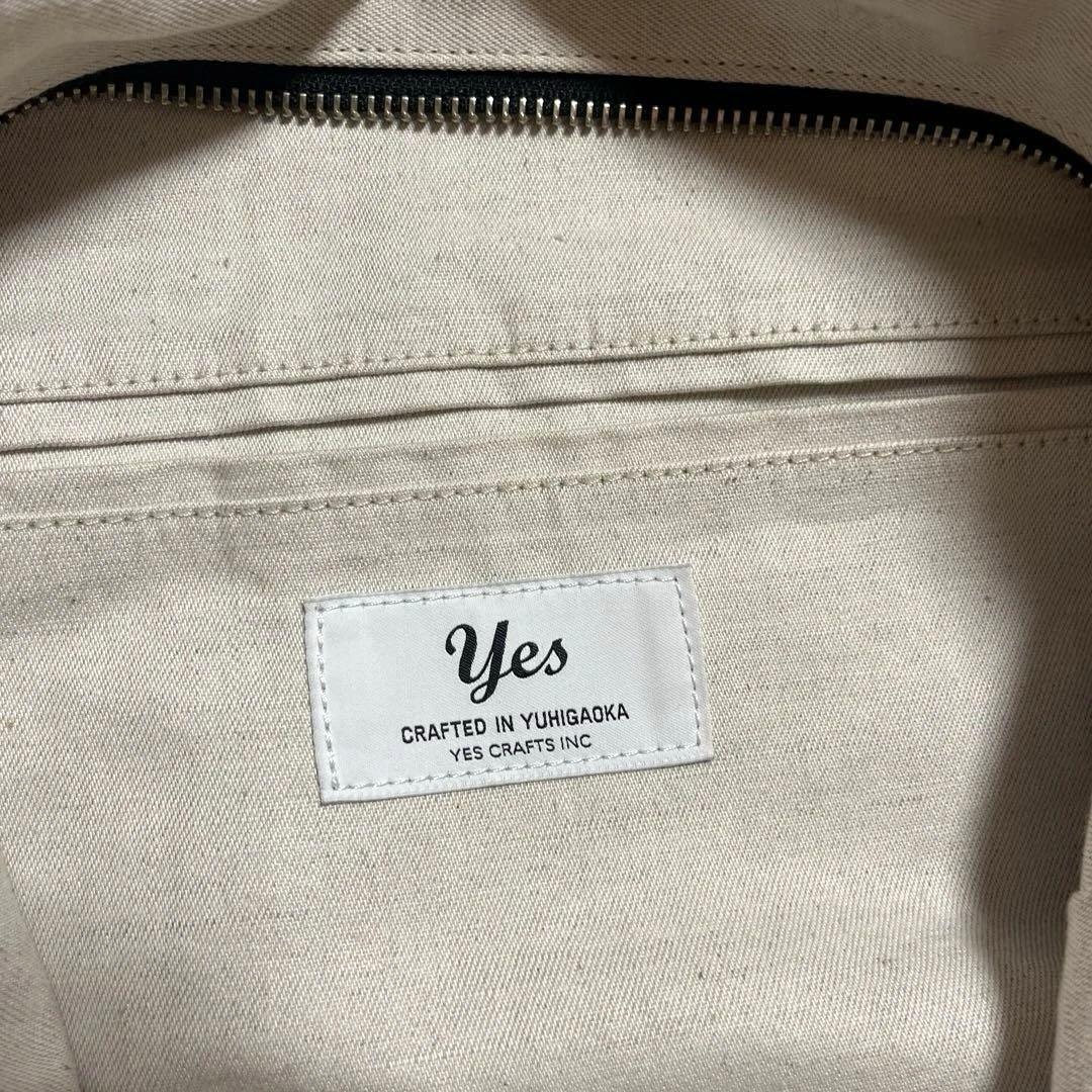 北欧 暮らしの道具店　yes イエス　リネンショルダーバッグ