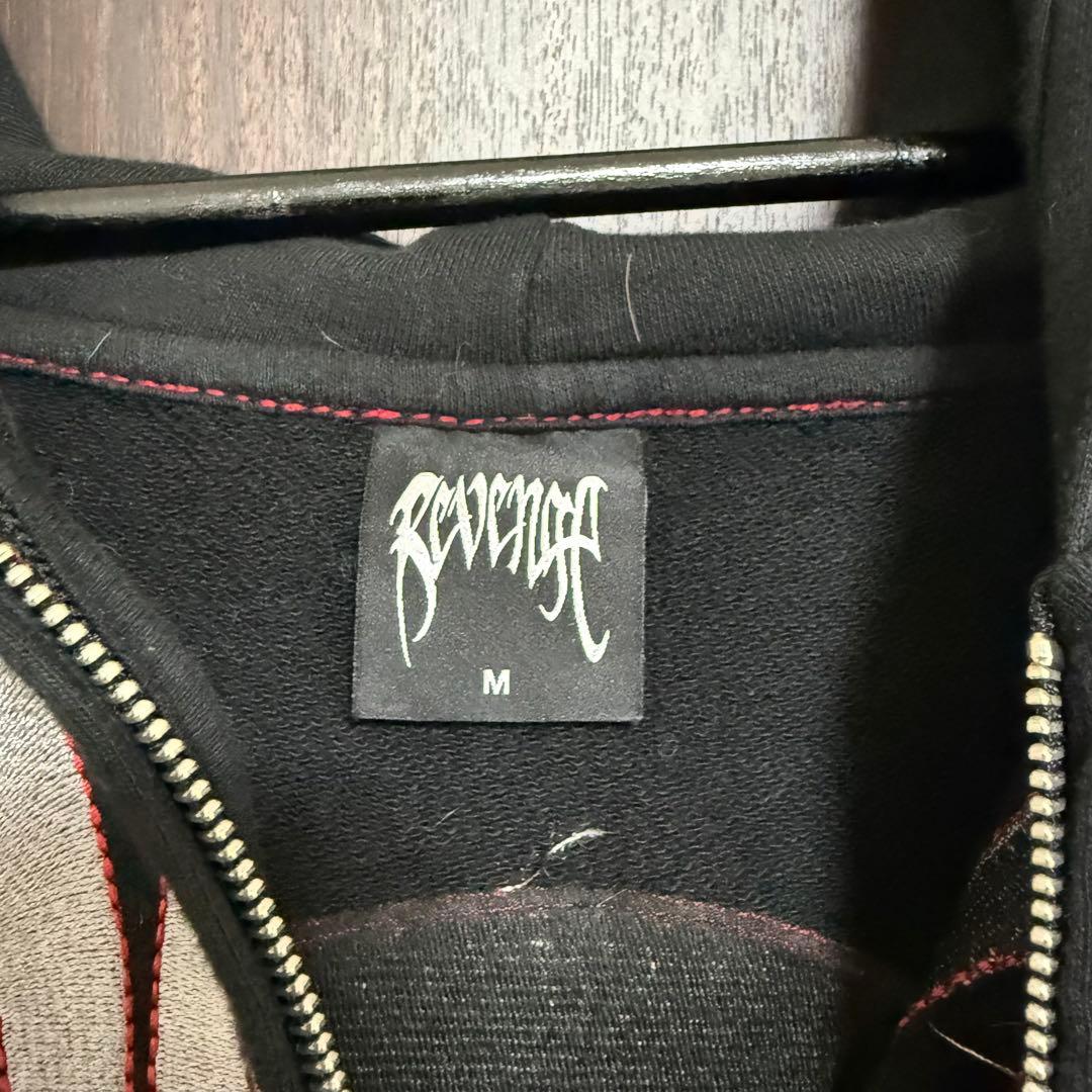 Revenge ジップアップフーディー サイズM