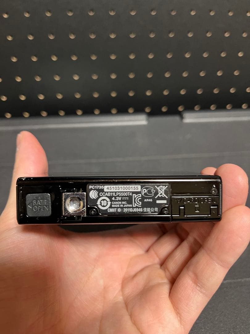 Canon IXY 1 コンパクトデジタルカメラ 本体、バッテリー、チャージャー