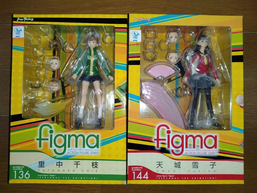 figma　ペルソナ4 里中千枝＆天城雪子　2体セット　※未開封
