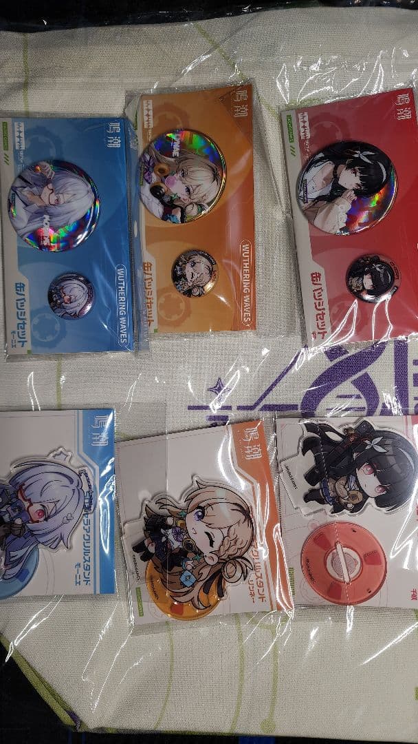 鳴潮 C107 グッズ アクスタ/缶バッジ/特典 事前の相談（コメント）必須