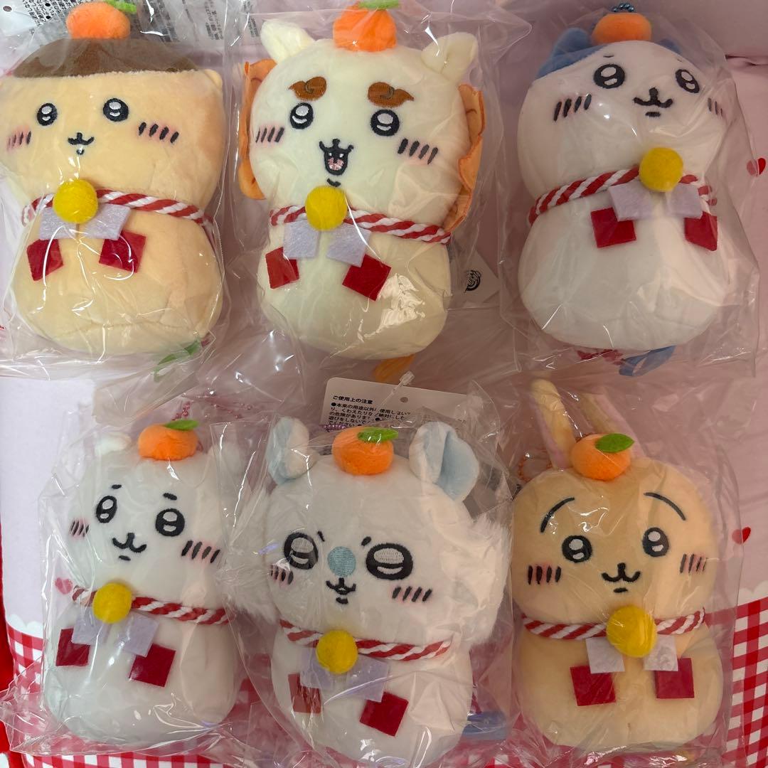 ちいかわ　おもちもちもちマスコット　6点セット