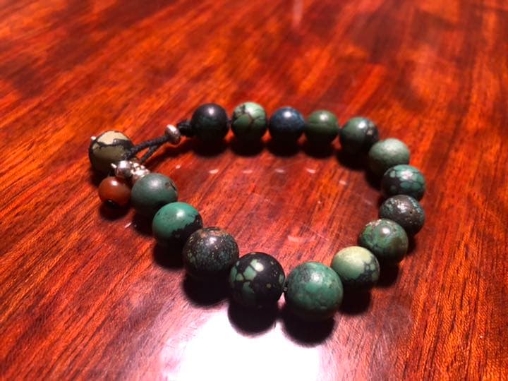 OLDチベタンターコイズ　アンティーク　チベット　ネパール　送料込