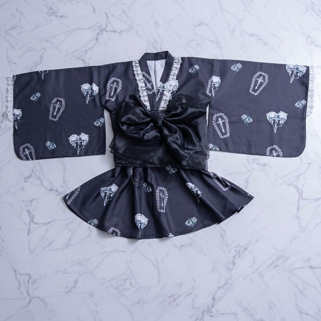 浴衣ドレス pal elfy モノトーン