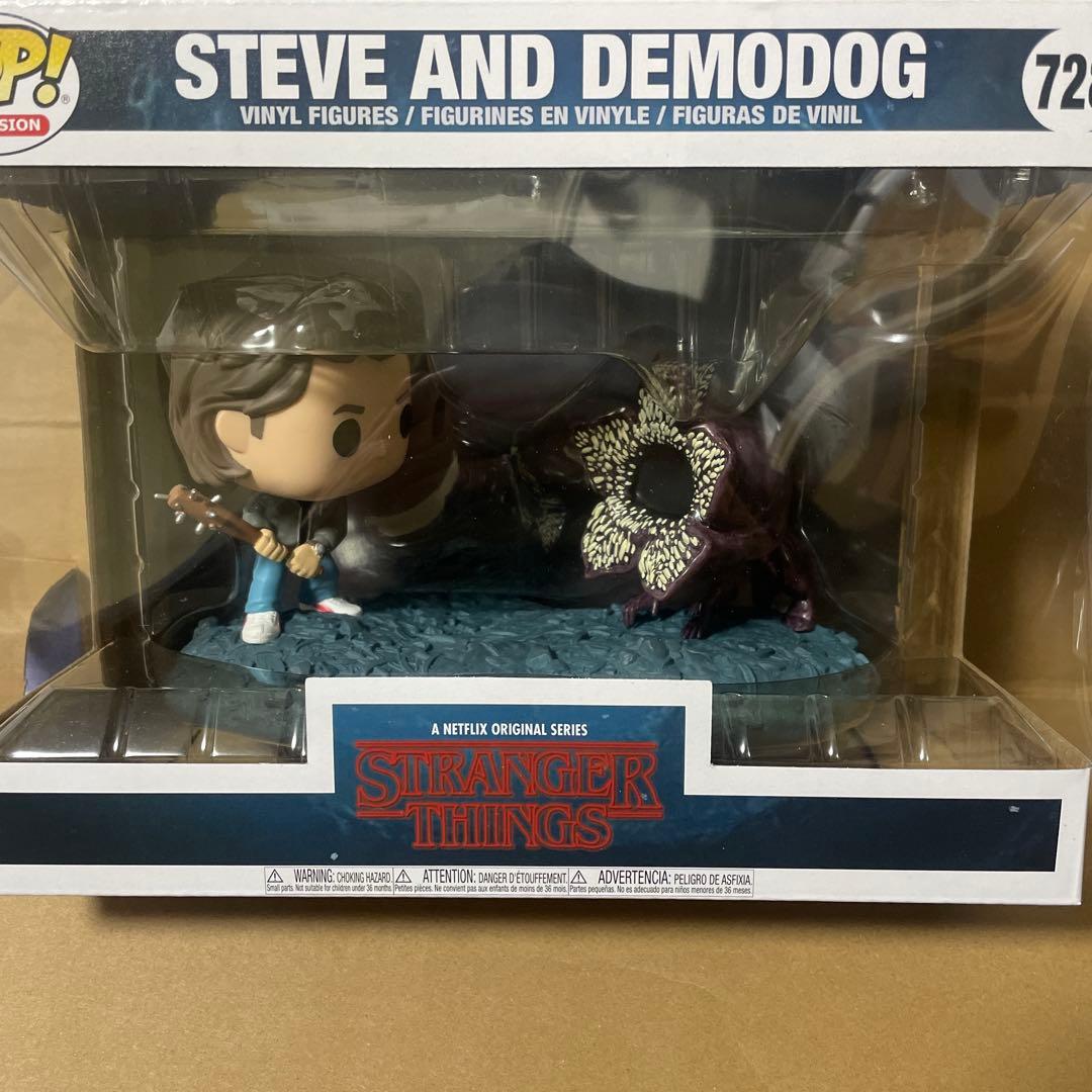 ストレンジャーシングス　スティーブ&デモドッグ　フィギュア
