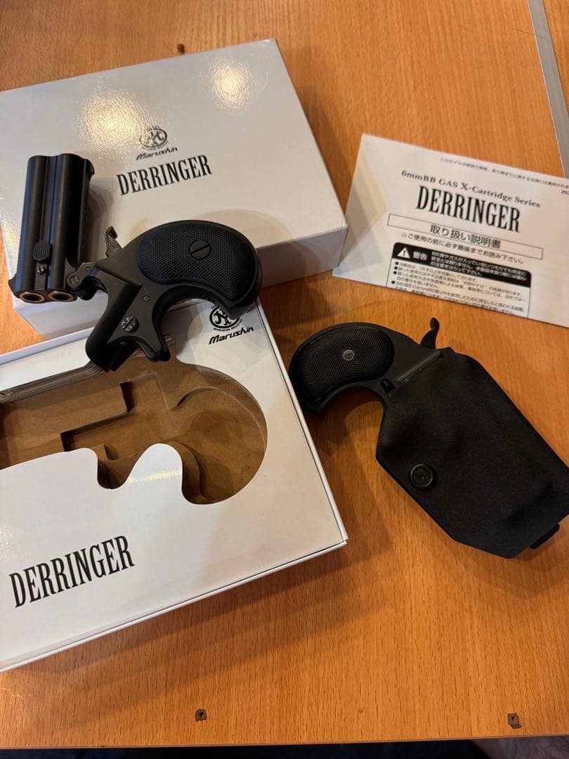 マルシン　ガス　デリンジャー　クラウン　エアコキ　デリンジャー