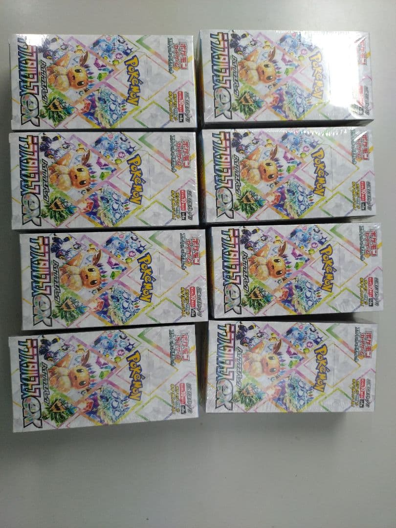 ポケカ　テラスタルフェスex 新品未開封 BOX シュリンク付き 8box