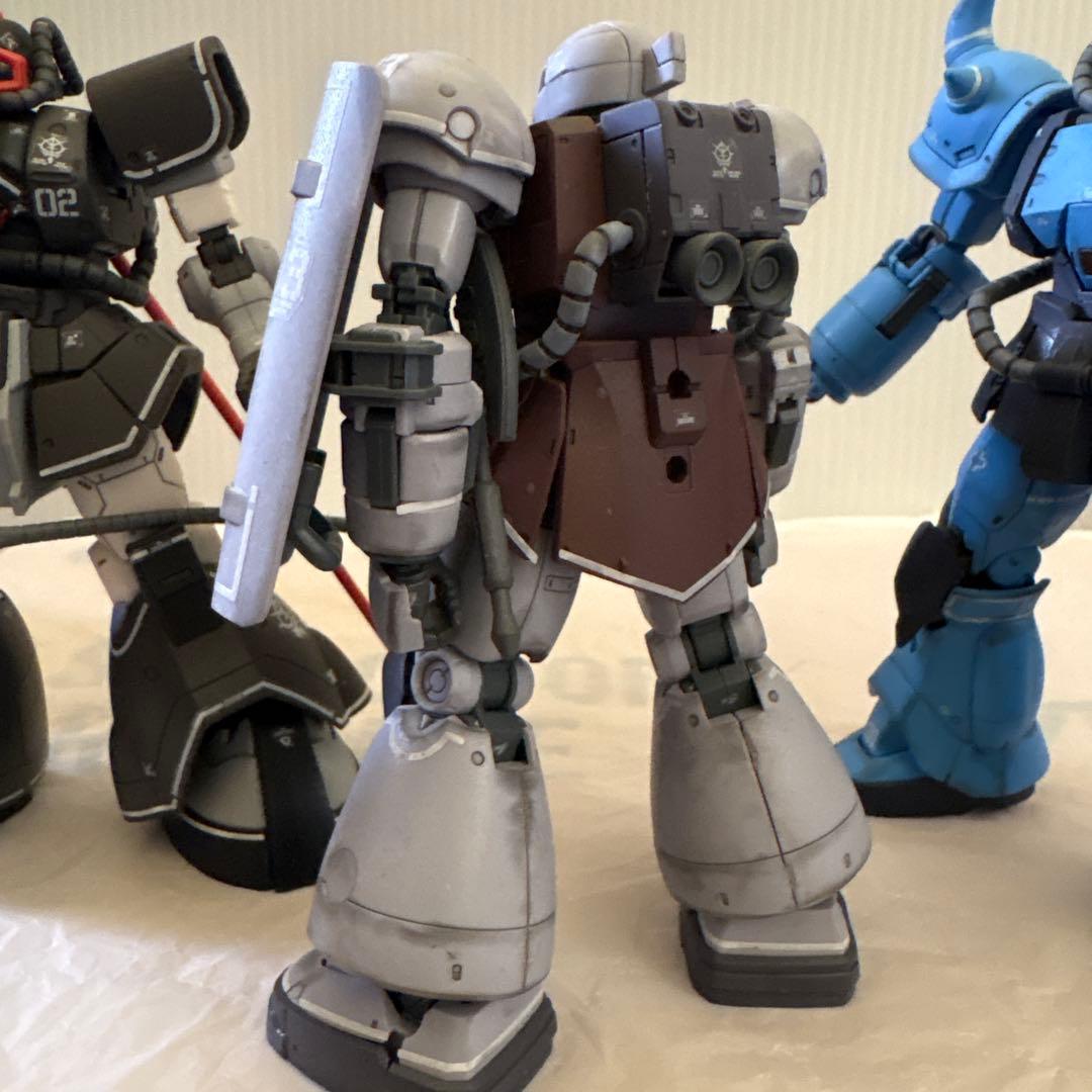 hg ジ・オリジン　ヴァッフ・プロトタイプグフ・ドム試作実験機