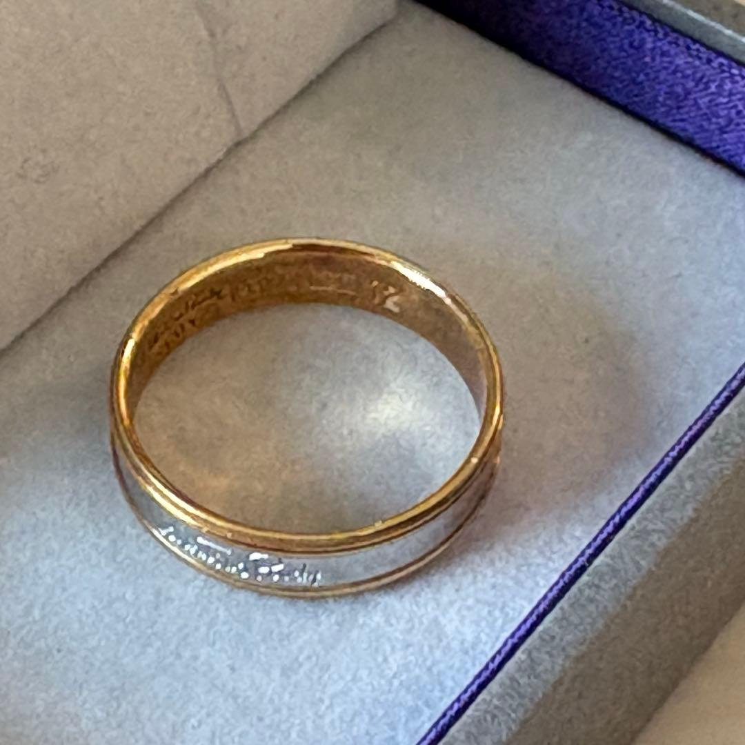 Valentino Rudy k18 プラチナリング 12号