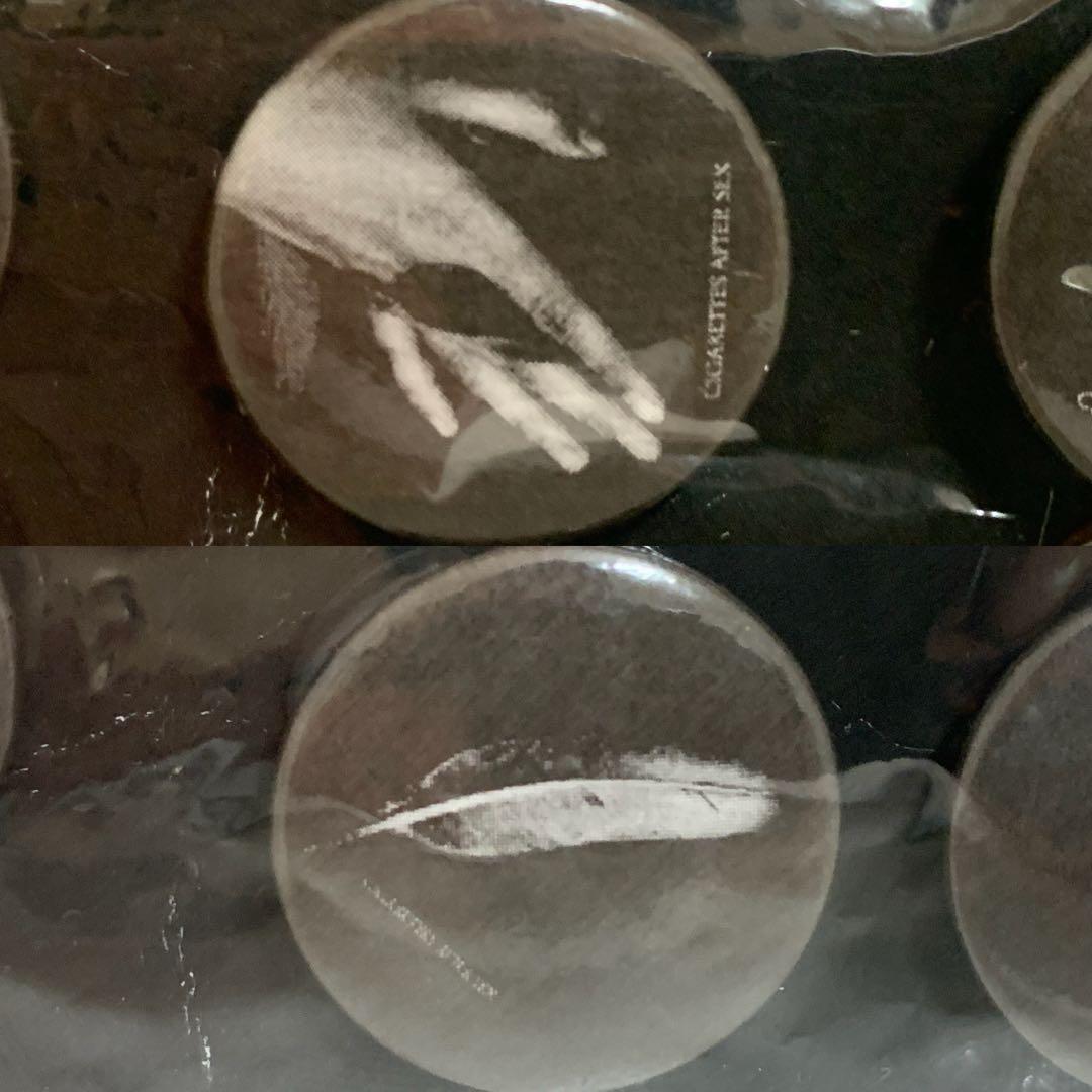 Cigarettes After Sex Album Badge Set 6個