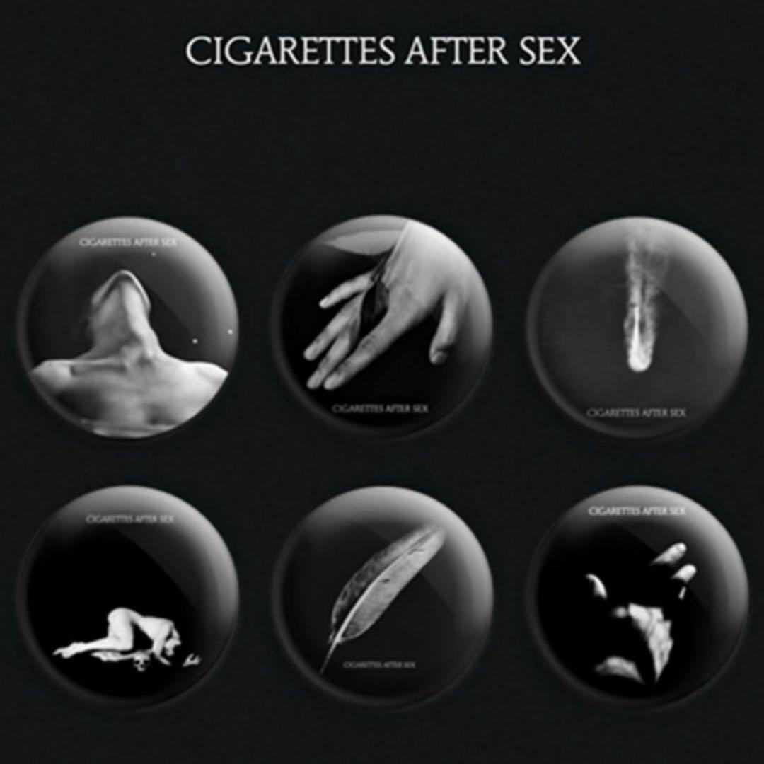 Cigarettes After Sex Album Badge Set 6個