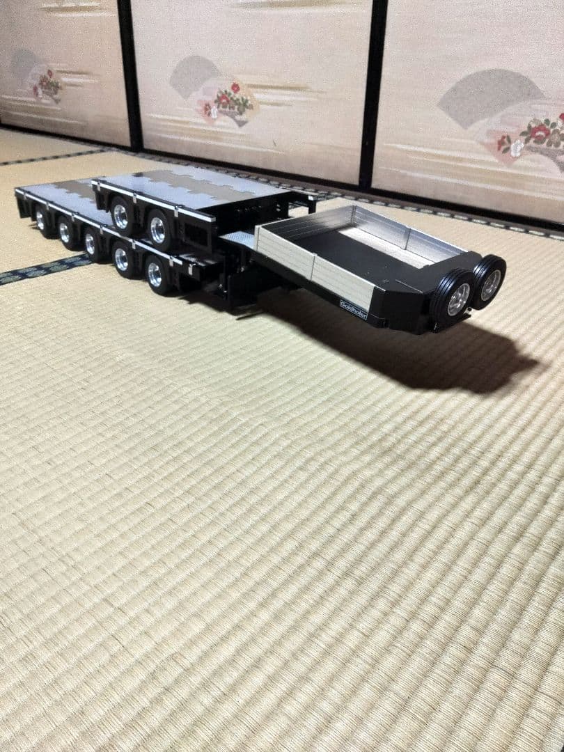 ホビーラジコン FURY BEAR 2+5 axle semi low loader