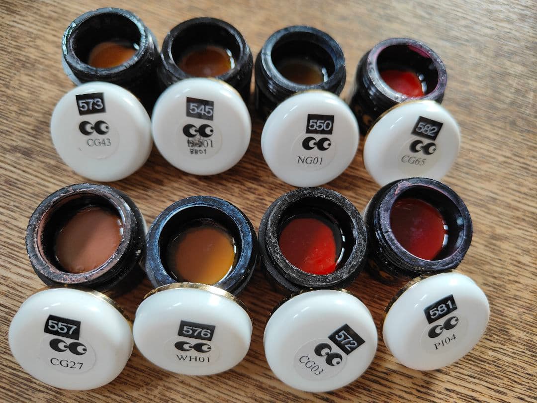 CalGelカルジェルカラージェル10g·4g25個セット1個あたり400円！