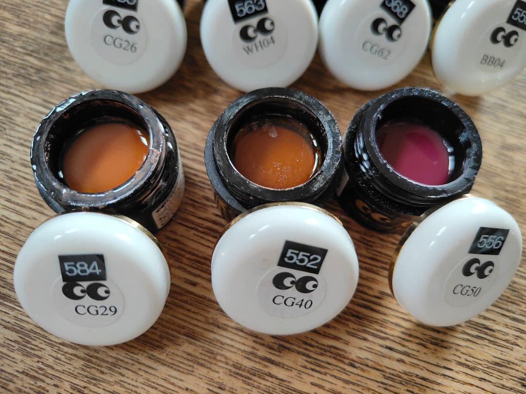 CalGelカルジェルカラージェル10g·4g25個セット1個あたり400円！