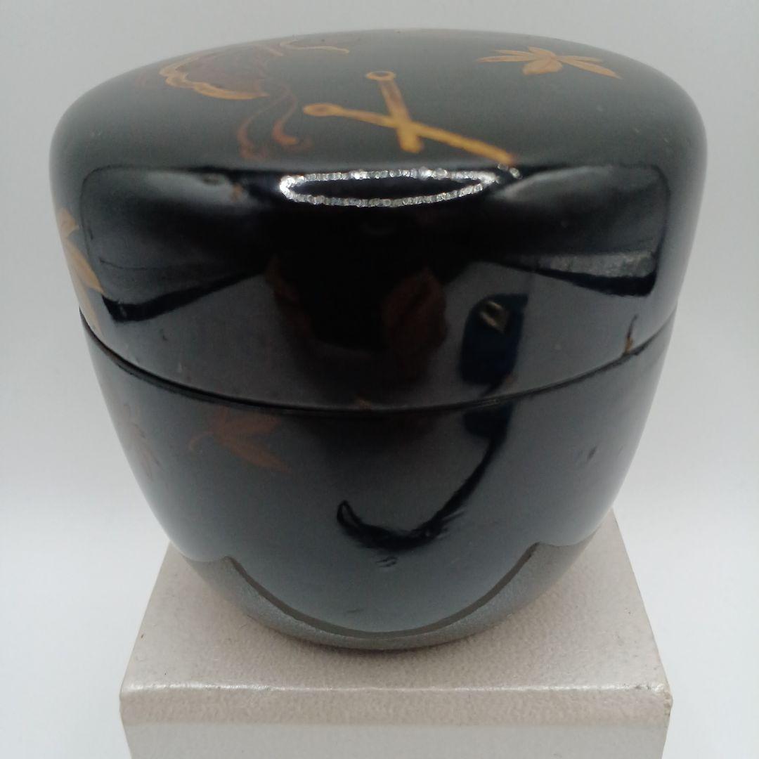 茶道具　なつめ　棗　茶入れ　蒔絵