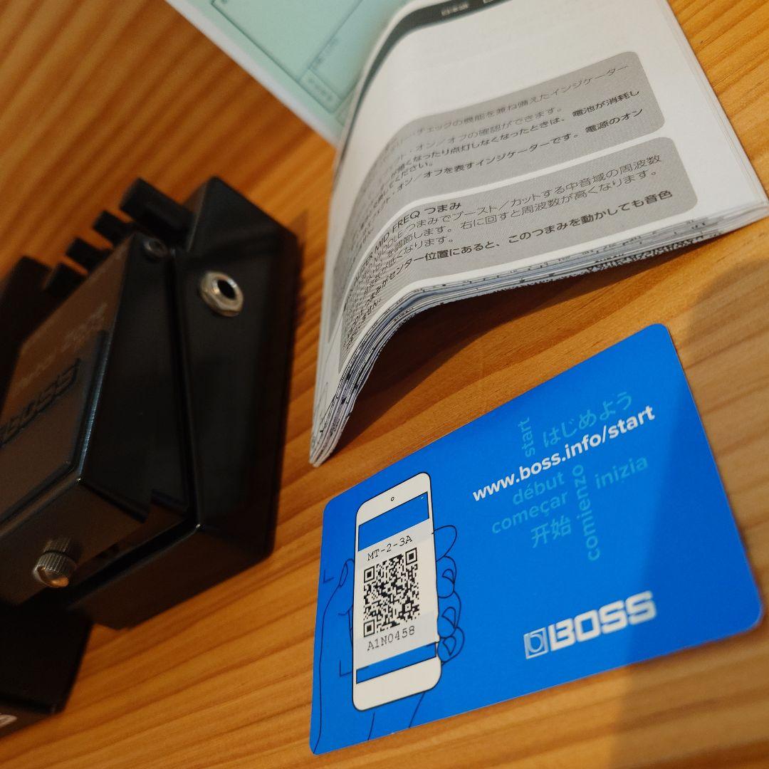 銀ネジ BOSS MT-2-3A 美品 ディストーション 30周年限定モデル