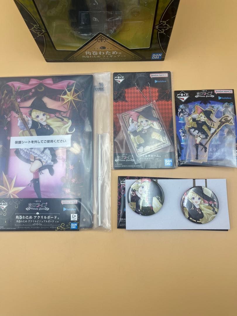 一番くじ　ホロライブ　角巻わため　5種セット　フィギュア