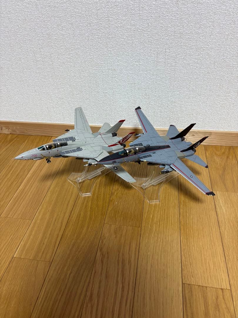 F-14 トムキャット 合金モデル　2機セット