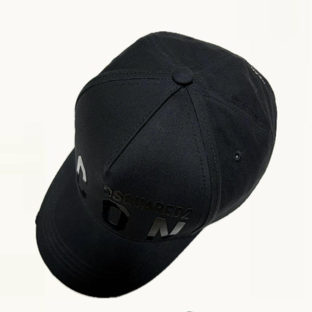 【新品未使用】DSQUARED2ディースクエアード ICON キャップ ブラック