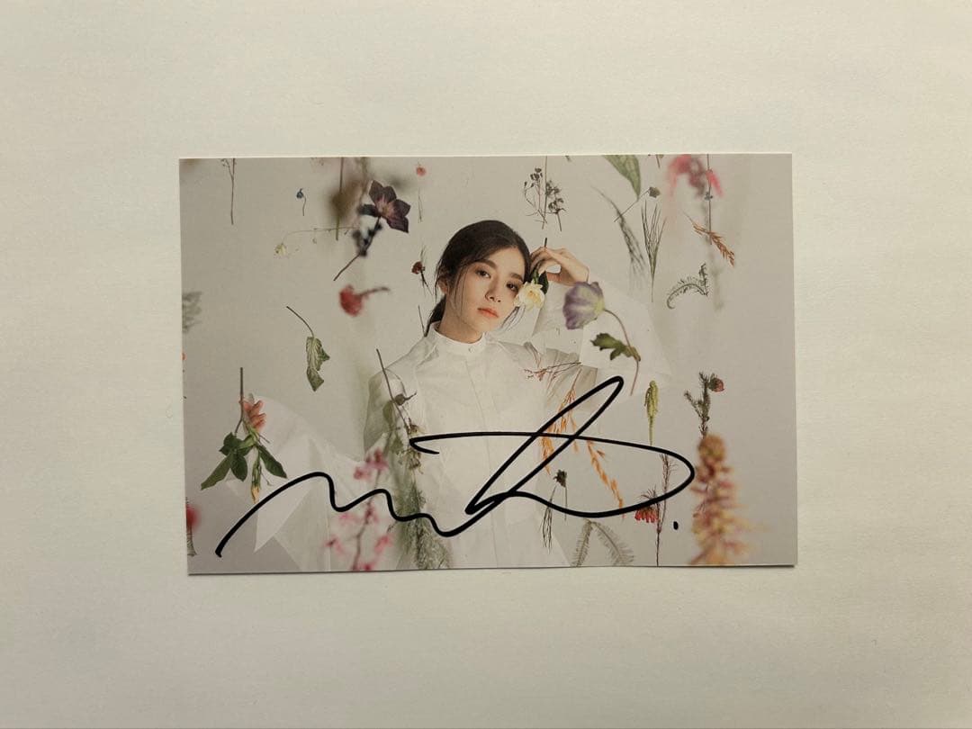 milet 直筆サイン入りポストカード