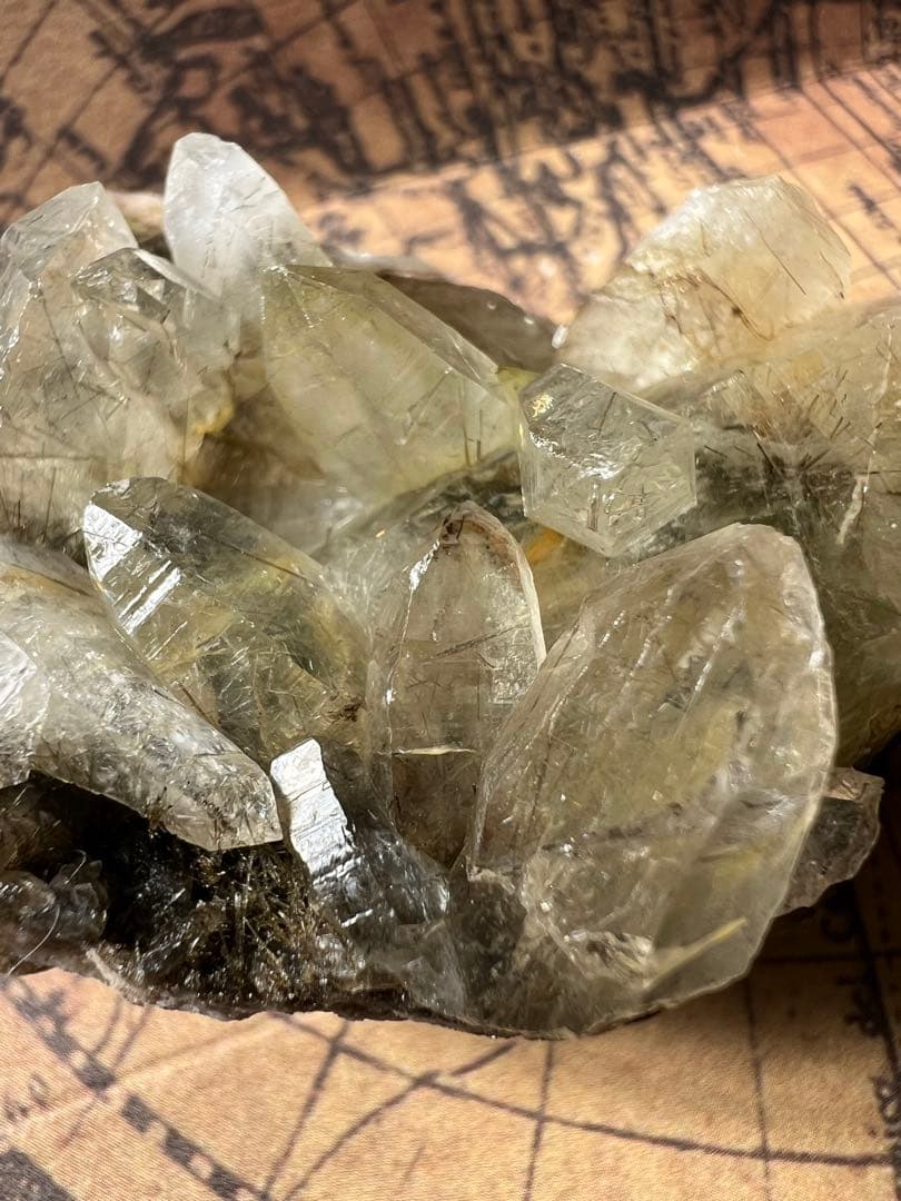 龍脈の精髄 ― 国産ブラックルチル⭐︎針水晶