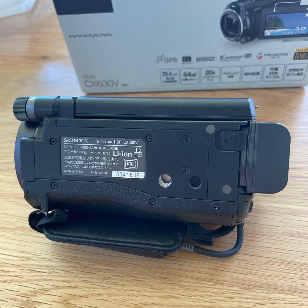 SONY HDR-CX630V ビデオカメラ 本体　（値下げ）