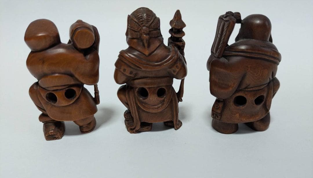 【9点まとめ売り】 根付 七福神 動物 光玉 銘有り 美術品 コレクション