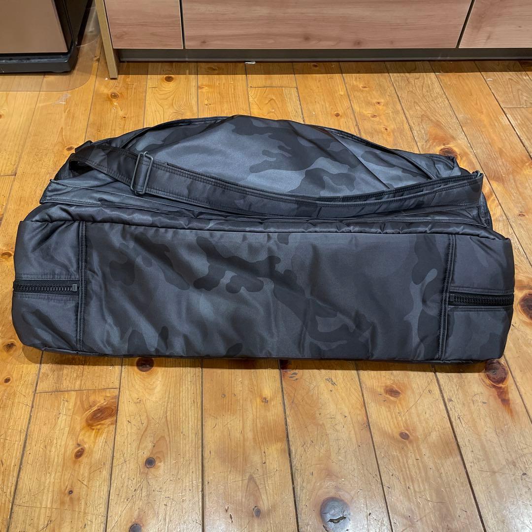 ポーター　カモ　30周年　2way ダッフルバッグ　ウッドランドブラック