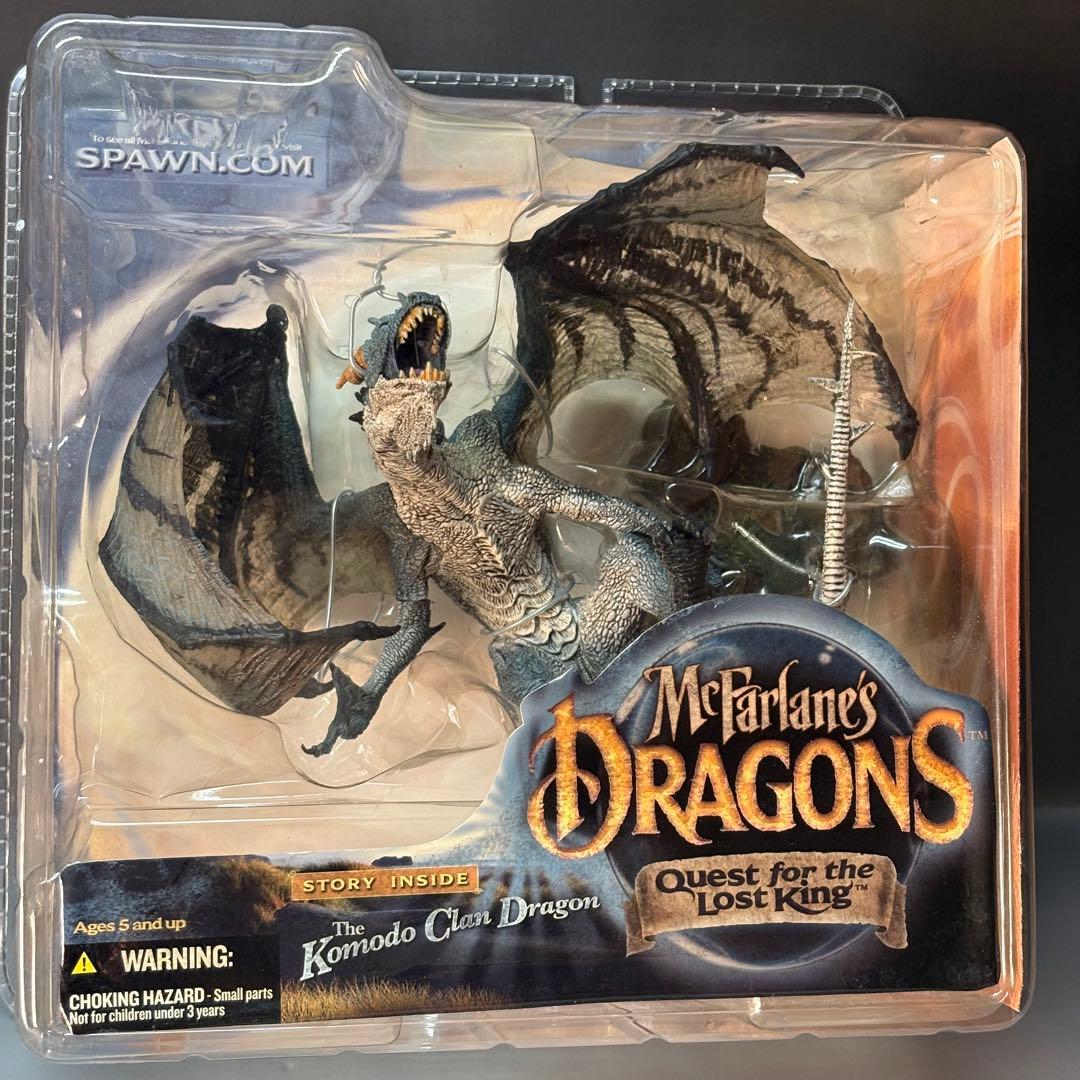 希少 マクファーレンドラゴンズ シリーズ1 コモドクランドラゴン 未開封新品