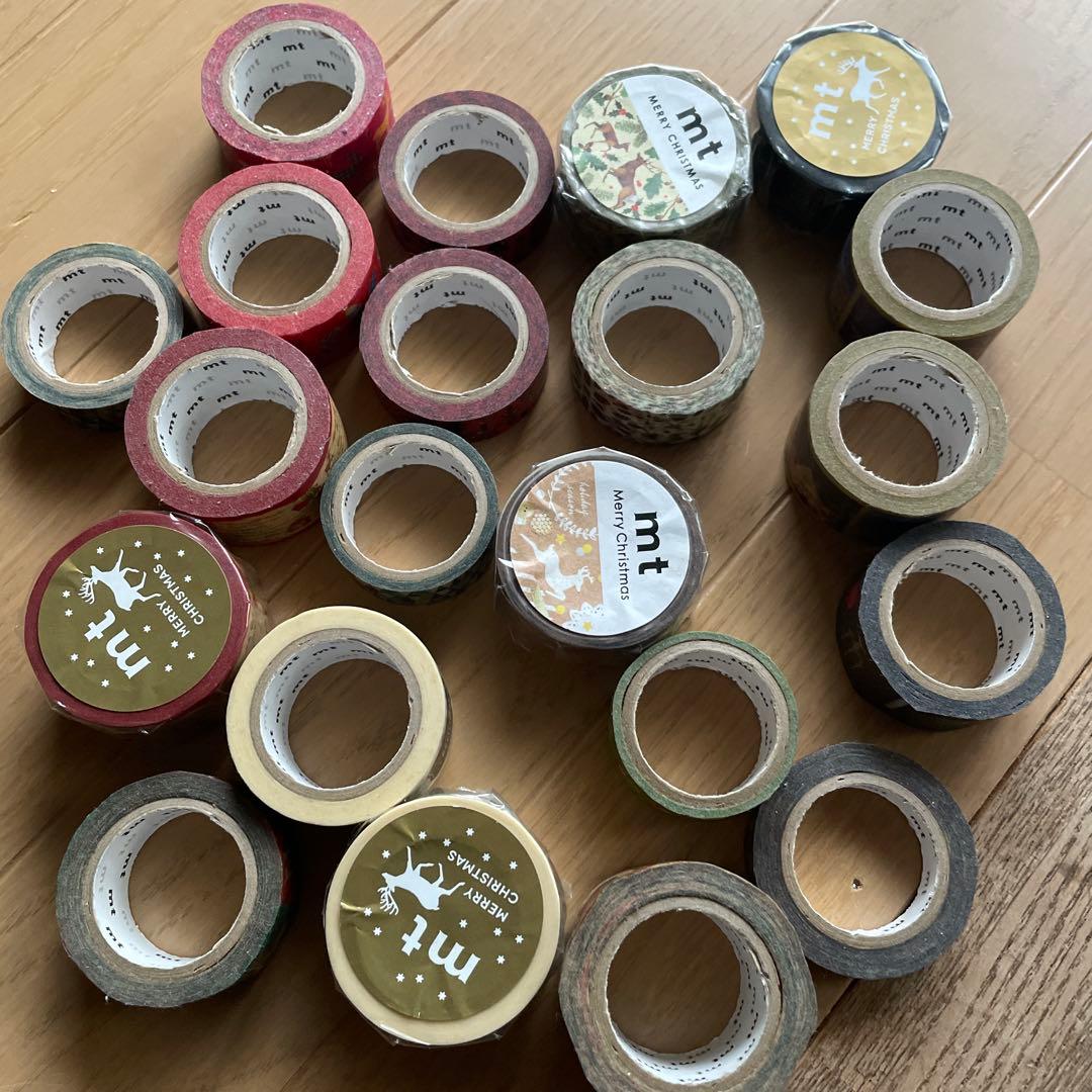 カモ井加工紙　mt 限定　レア　マスキングテープ　クリスマス　廃番サンタクロース