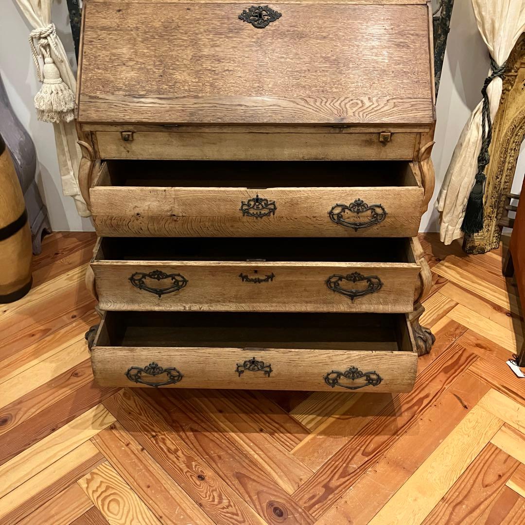 アンティークライティングビューロー(書記台)　チェスト