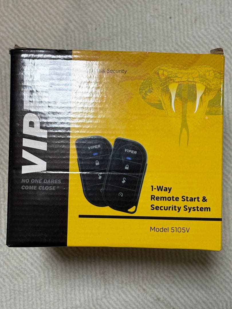 Viper 5105V 1-Wayリモートスタート＆セキュリティ