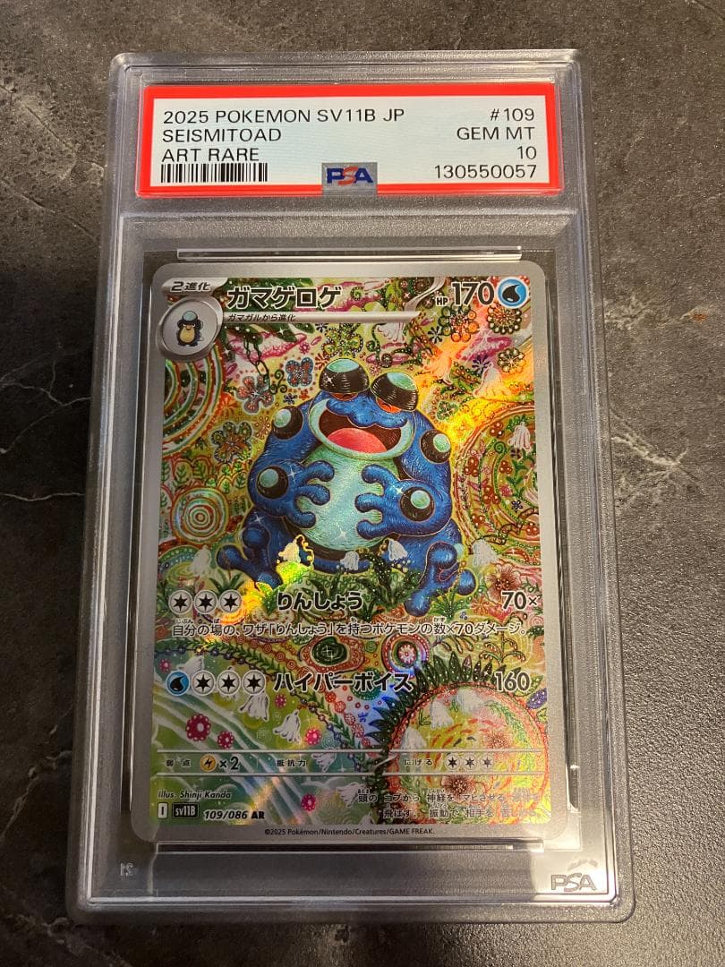 ガマゲロゲ　AR PSA10