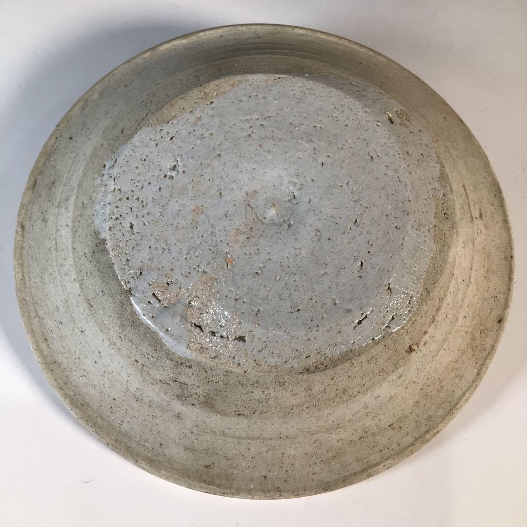 Ｍ８３６　水指　『墨田窯　金太漢造』『老梅文』『一重口水指』　共箱　茶道具