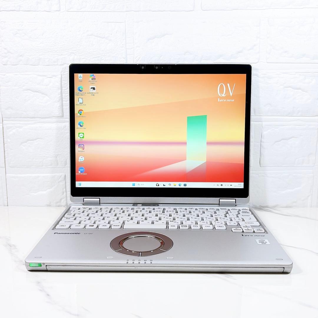 タッチパネル✨第10世代 i5 SSD256/8GBレッツノート Win11