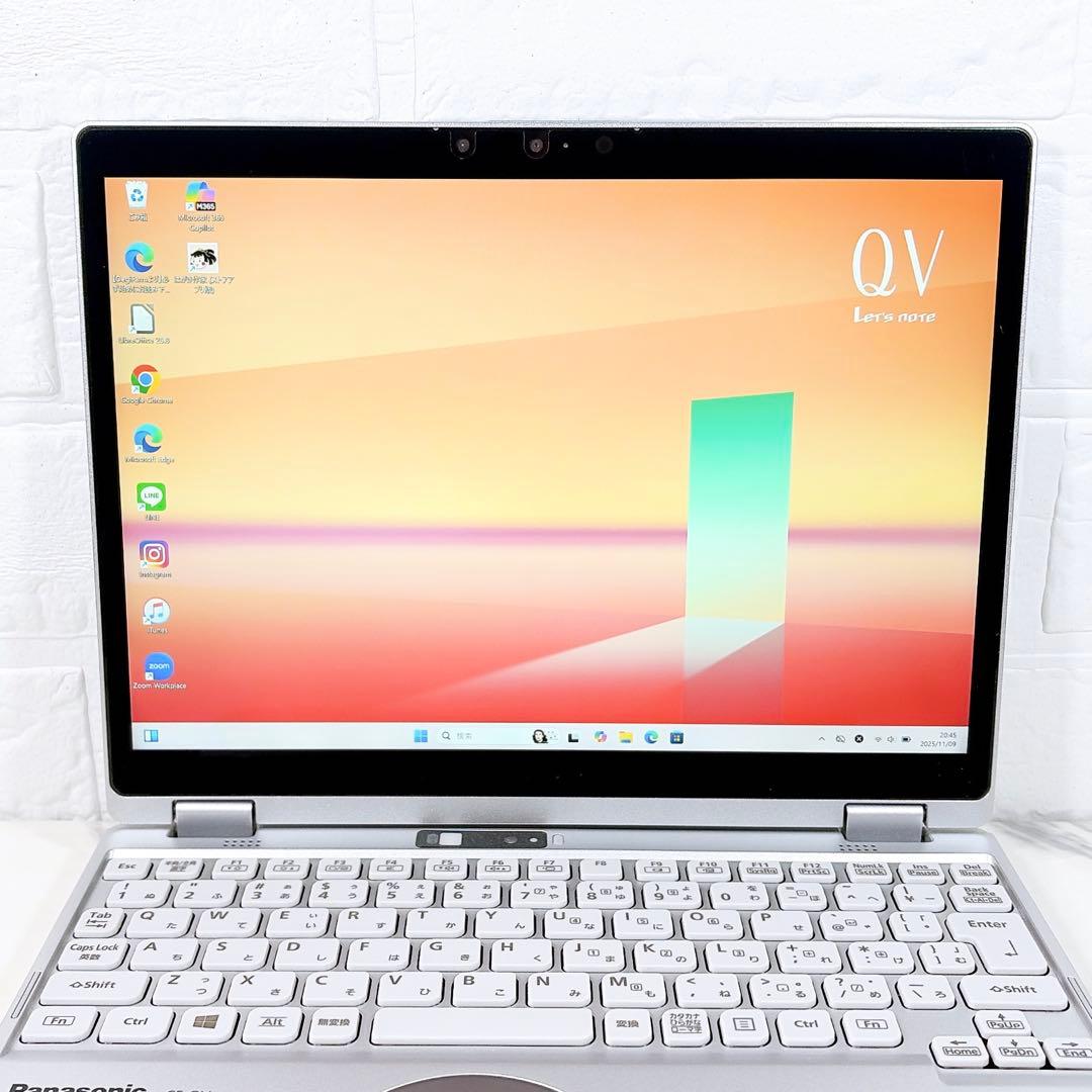 タッチパネル✨第10世代 i5 SSD256/8GBレッツノート Win11