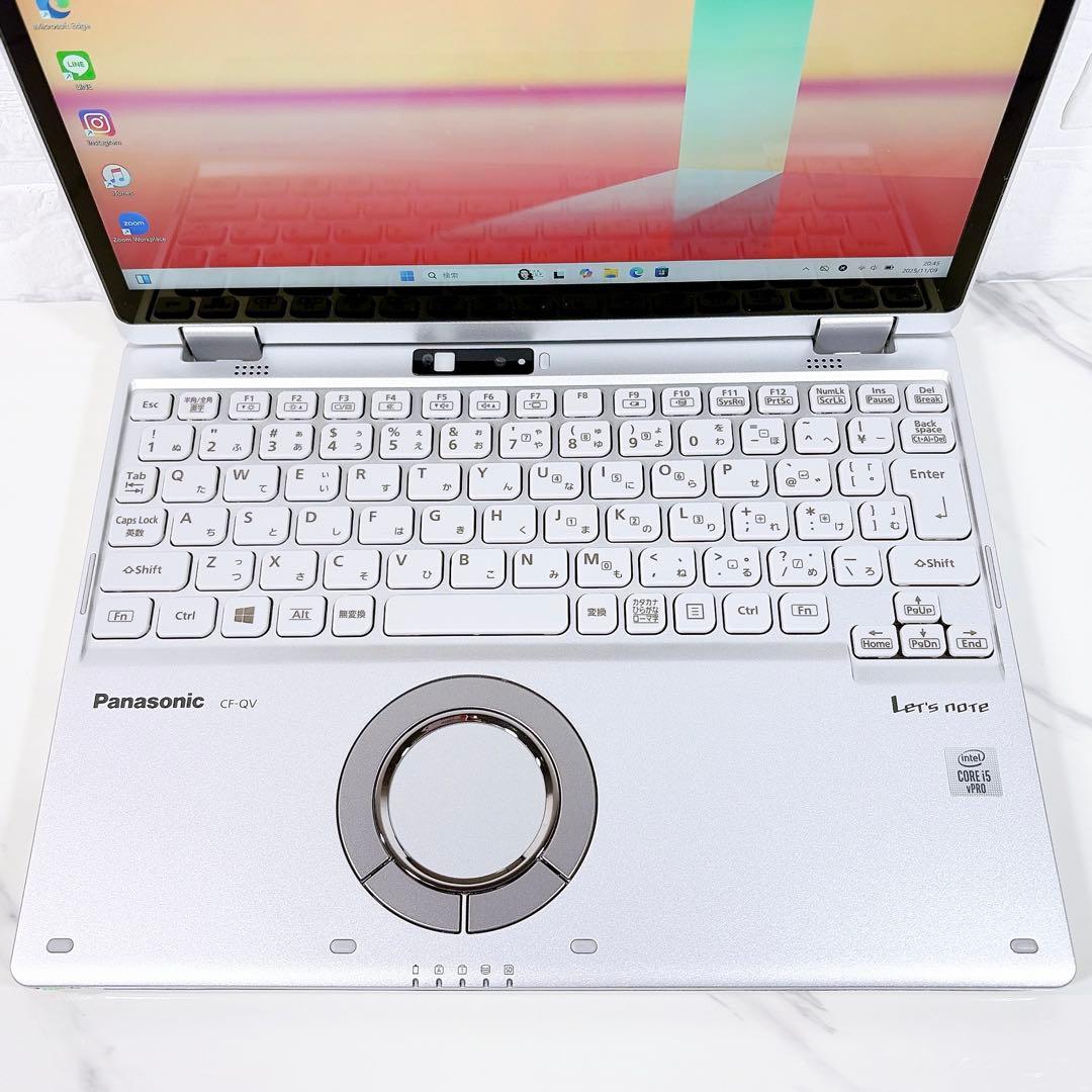 タッチパネル✨第10世代 i5 SSD256/8GBレッツノート Win11