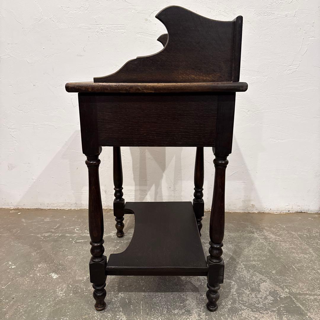 ビンテージ　木製サイドテーブル　ベッドサイドテーブル　2