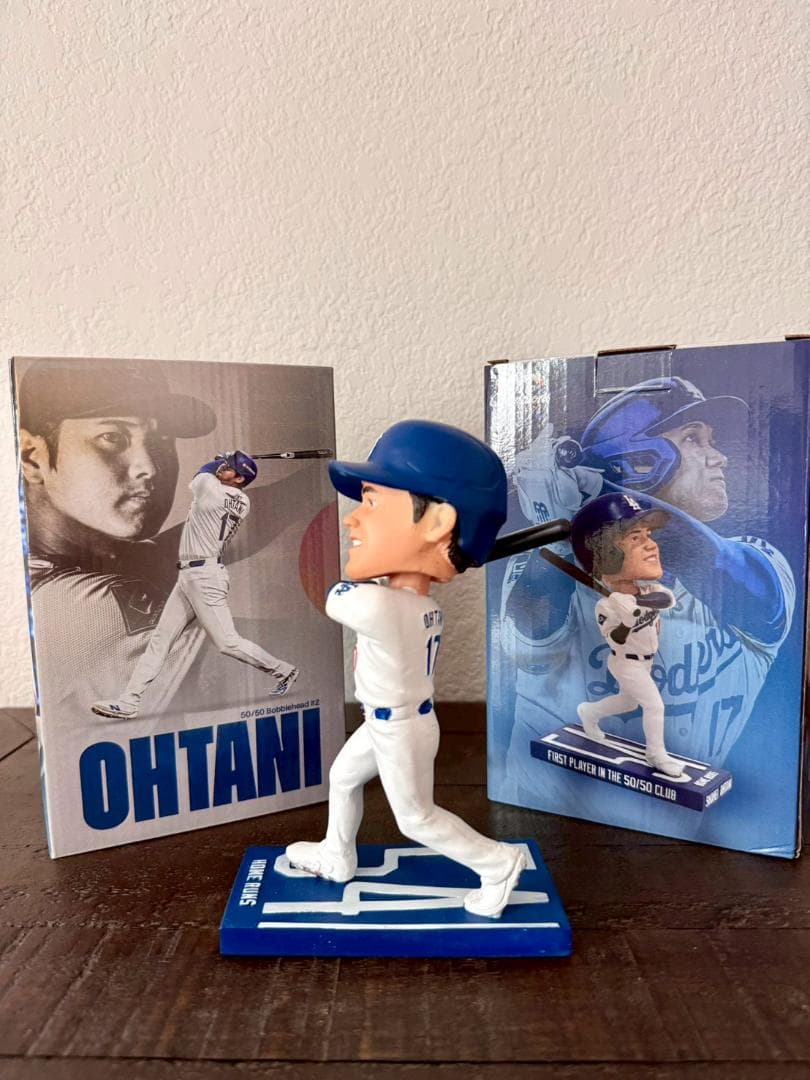 【非売品・限定品】LA Dodgers 大谷翔平 50/50 ボブルヘッド