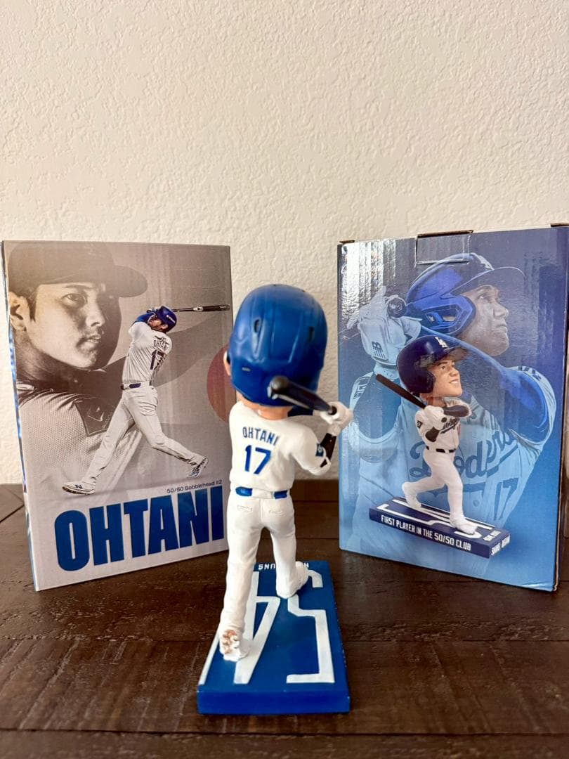 【非売品・限定品】LA Dodgers 大谷翔平 50/50 ボブルヘッド