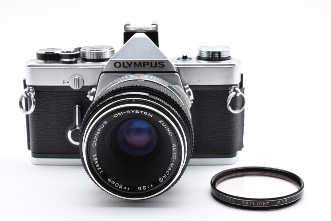 ■美品■ OLYMPUS OM-1＋ZUIKO AUTO₋MACROレンズ