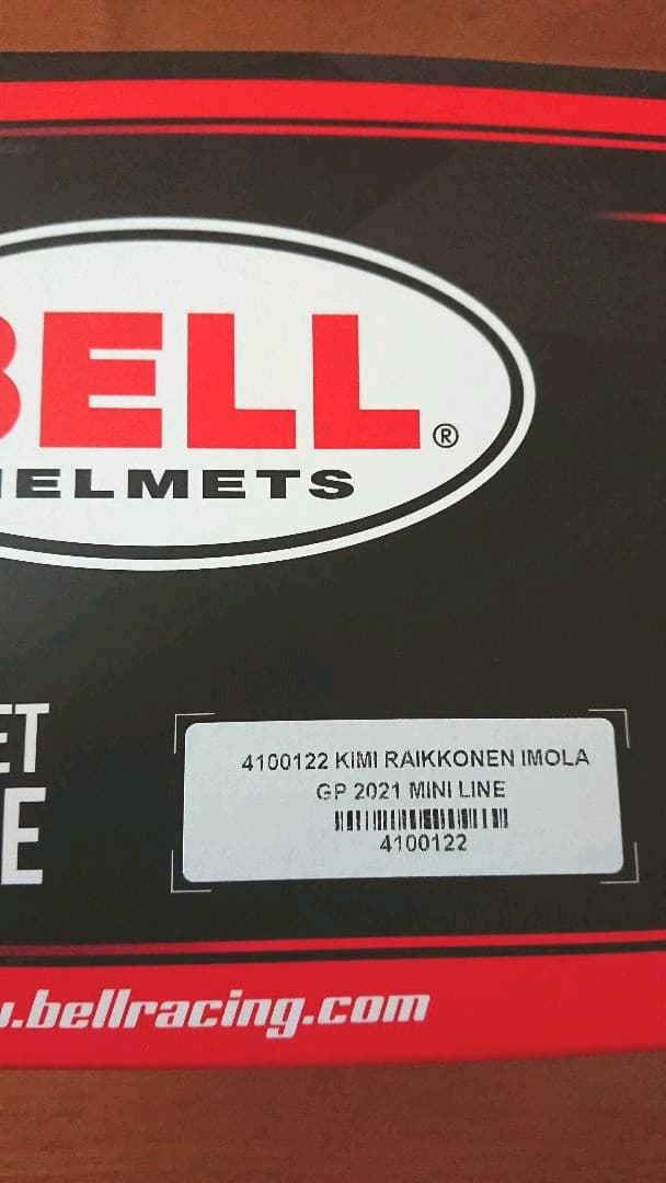 K.ライコネン 1/2 ヘルメット  2021年 イモラGP