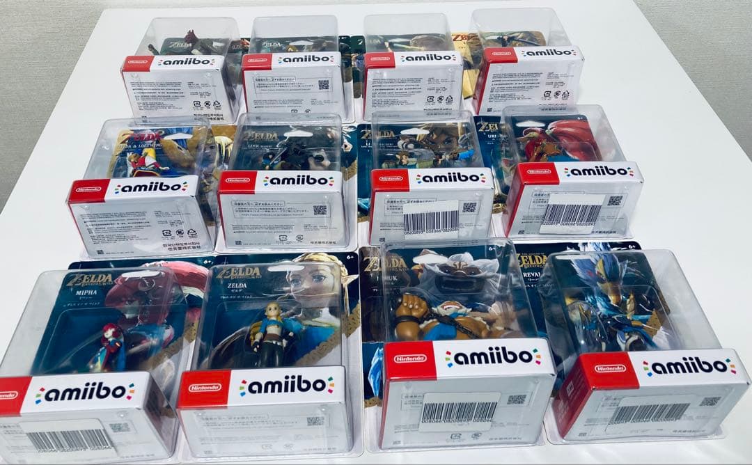 amiibo ゼルダの伝説 12点