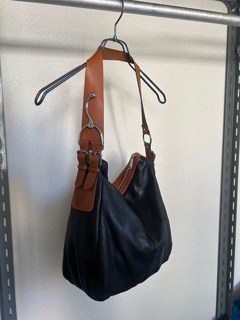 【希少】ラルフローレン ショルダーバック レザー RLL